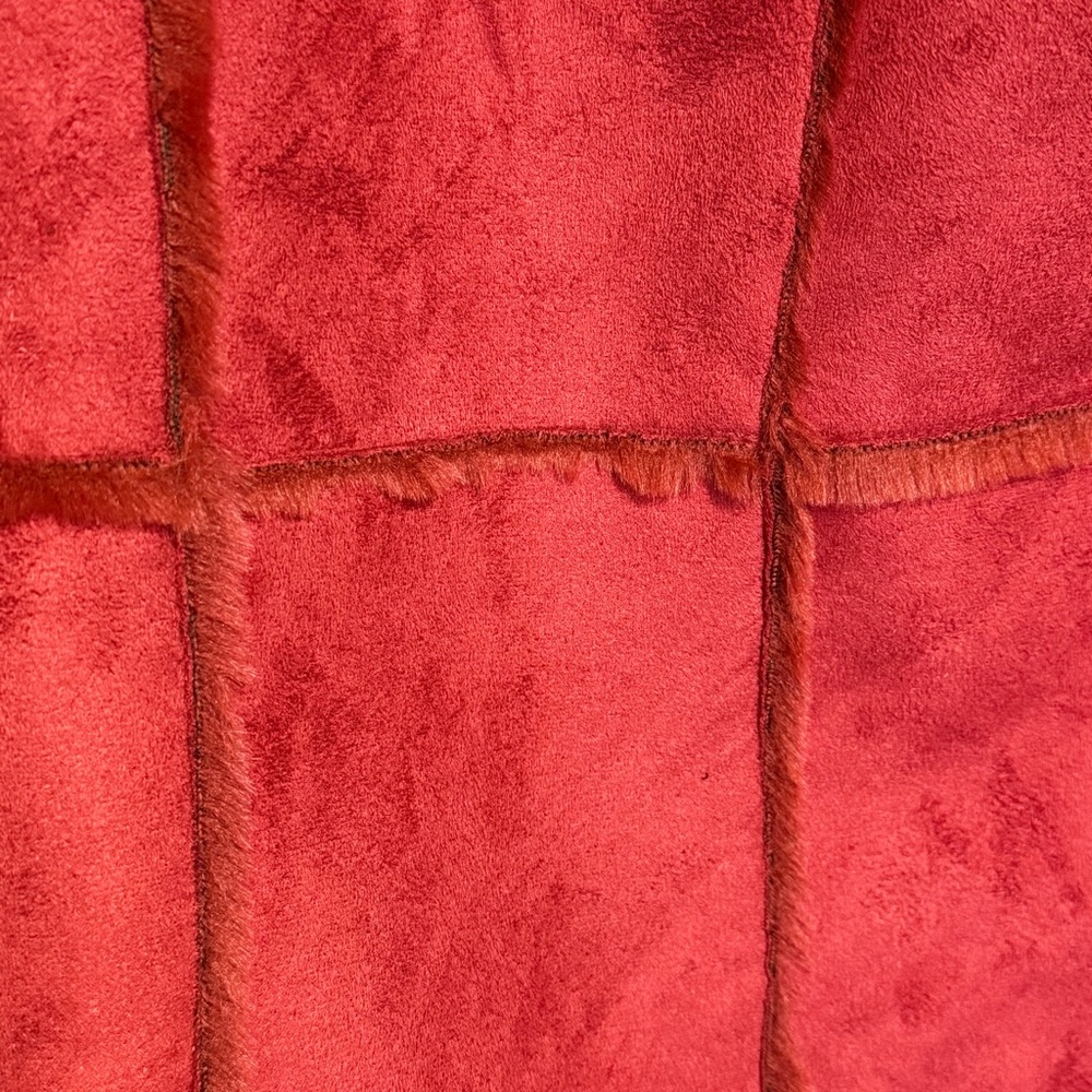 SOLD!! OFFERS INVALID! Regent Park Faux Suede Coat with Faux Fur Collar Size M - Picture 15 of 15